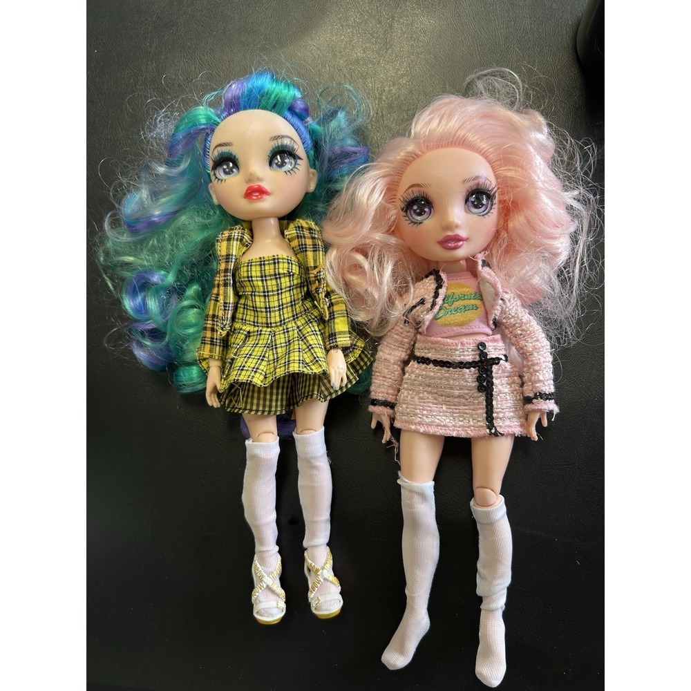 Rainbow High Dolls Set Of 2- Young Girls Toys